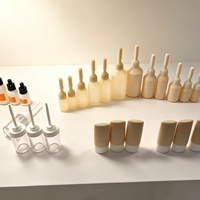 Ensemble de mini-contenants cosmétiques en plastique jetables, flacon compte-gouttes à embout souple pour sérum facial, essence liquide