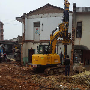 Mesin Rig Pengeboran <span class=keywords><strong>Mini</strong></span> Hidrolik KR50A Laris di Indonesia, Excavator Kedalaman 12m untuk Pekerjaan Konstruksi, Sistem Hidrolik Penuh 12 M - Product Image 5