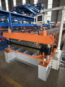 Machine de formage à rouleaux à double couche certifiée CE, solution économique <span class=keywords><strong>pour</strong></span> la production de toitures métalliques multi-profils - Product Image 3