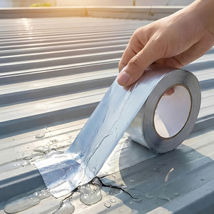 Cinta de Butilo de Aluminio Impermeable Profesional, Sellador de Goma para Reparación de Goteras en Techos, Sellado de Ventanas de Autocaravanas, Resistente a los Rayos UV, Venta al Por Mayor - Product Image 6