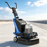 Machine à meuler les sols NH63 pour la rénovation du béton, du terrazzo et de l'époxy