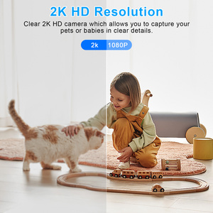 กล้องวงจรปิดไร้สาย WiFi PTZ ภายในอาคาร รุ่นใหม่ล่าสุด ความละเอียด 3MP พร้อม AI ติดตามบุคคลอัตโนมัติ มองเห็นในเวลากลางคืน รองรับเสียงสองทาง ทำงานร่วมกับ <span class=keywords><strong>Alexa</strong></span> - Product Image 2