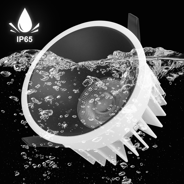 IP65 1800-3000K Dim to Warm Triac Dimmable LED Downlight