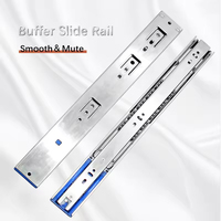 Glissières télescopiques à fermeture douce Tunosen, en acier inoxydable SS304, robustes, pour tiroirs de chambre d'hôtel, cuisine extérieure et salle à manger – Vente chaude