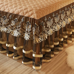 ผ้าคลุมเตียงผ้ากำมะหยี่คริสตัลแบบมีคลิป,ผ้าปูเตียงอย่างหนาอบอุ่นขายส่ง - Product Image 2