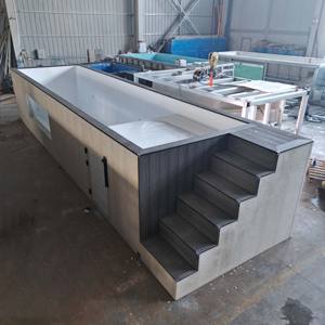 สระว่ายน้ำกลางแจ้งแบบพกพาสำหรับสปาทำจากไฟเบอร์กลาส - Product Image 4