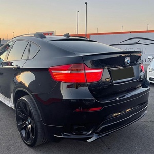 DGRCCS X6M E71 P Style Carbon Fiber UV Paint Polished Rear Spoiler Wing 2007-2014 <b>Tape</b> Installation - Product Image 5