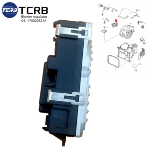 4F0820521A résistance de ventilateur 8T0 820 521 A 4B0820521 régulateur de ventilateur 8K0 820 521 B Composants électriques automobiles 7L0 907 521 B - Product Image 3