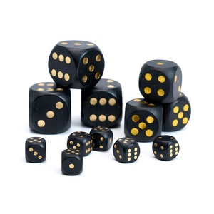 מותאם אישית 16mm עץ d6 קוביות תוססים דפוס חלולים מרובעים חלולים מרובעים חלולים מרובעים מגודל מותאם אישית - Product Image 2