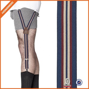 Adjustable Mens Shirt Garter Business <strong>Suspenders</strong> Stay Elastic - Product Image 6