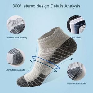 Wholesale Custom logo Sport <b>Socks</b> Men Outdoor Fitness <b>Socks</b> Breathable Low Top Cotton <b>Socks</b> - Product Image 5