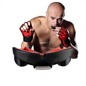 Protège-dents de boxe écologique en caoutchouc avec couleur et logo personnalisés, ajustement universel, matériau de qualité alimentaire - Product Image 1