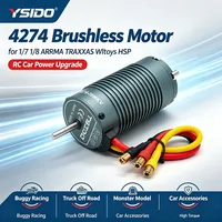 Moteur sans balais YSIDO 4274 pour 1/7 1/8 ARRMA TRAXXAS Wltoys HSP RC Buggy Racing Turck Off Road Monster Model Car Accessories
