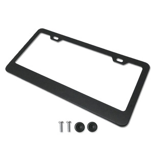 Cadre de plaque d'immatriculation personnalisé en acier inoxydable, support de plaque d'immatriculation standard américain pour voiture - Product Image 3