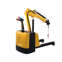 Mini-grue électrique portable automatique pour atelier de formation, mini-grue télescopique électrique mobile