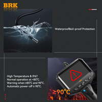Endoscopio Industrial BRK-Y400 de Alta Definición con Cámara de 1MP, Boroscopio Flexible con Articulación Bidireccional de 210°, Resistente al Agua IP67, OEM