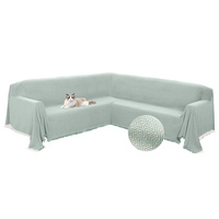 Meilleure vente : Housse de canapé extensible beige clair, anti-animaux, résistante aux rayures, pour usage hôtelier, lavable