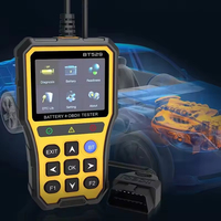Testeur de batterie de voiture BT529 : Testeur de résistance de batterie et outil de diagnostic automobile multifonctionnel Bt OBD