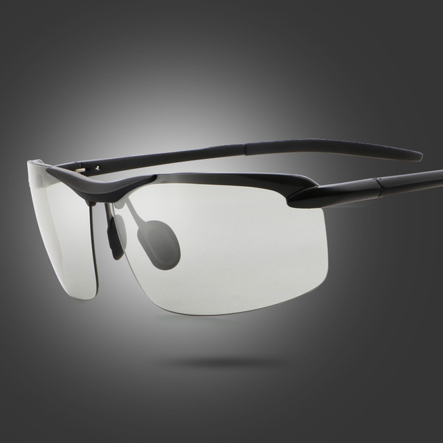 Super Hot Eyewear Polarized Photochromic Lenses Sun Glasses Men Color Changing Driving Photocromic Sunglasses Custom Logo