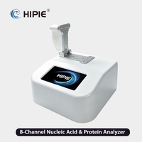 Analyseur de protéines et d'acides nucléiques à 8 canaux, microspectrophotomètre 190-850 nm, quantification de l'ADN et de l'ARN, laboratoire