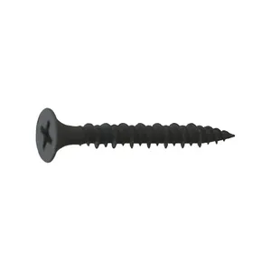สกรู Drywall ผนังแห้ง M6 C1022a X 25,สกรูเกลียวสูงสีดำฟอสเฟต D Pro Twist <span class=keywords><strong>Patta</strong></span> 3.5X19สำหรับกล่อง3.5 - Product Image 1