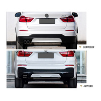 Kit carrosserie pour BMW X4 F26 LCI 2014 2018 style M Tech, pare-chocs avant noir brillant, conversion, pièces automobiles, OEM