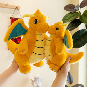 Linda moda Pokemoned serie Fast Dragon juguetes de peluche muñecas de dibujos animados regalos de cumpleaños para niños garra máquinas muñecas - Product Image 4