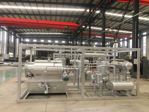 Mini petite machine de pyrolyse montée sur dérapage pour convertir le plastique de pneu d'huile usagée en usine de distillation de pyrolyse de carburant diesel - Product Image 2