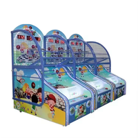 Arcade électronique d'intérieur adulte à pièces pour machine de jeu avec panneau en plastique métallique langue anglaise pour centres de jeux
