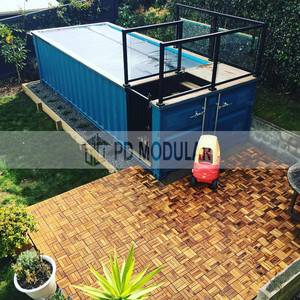 Piscine <span class=keywords><strong>Spa</strong></span> Conteneurisée Préfabriquée Portable, entièrement en miroir PVC PC, pour Glamping Adulte, Sites Panoramiques, Villas de Vacances et Gîtes - Product Image 3