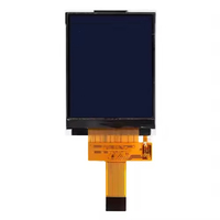 Stok 2.8 inci modul LCD 240x320 antarmuka SPI 24pin ukuran kecil layar warna 2.8 tft lcd display jam tangan pintar