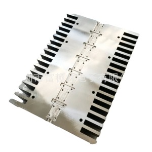 Custom Aluminum Heat Sink <b>Radiator</b> For Manufacturing 100x100x20mm Cooling Solution - Product Image 4