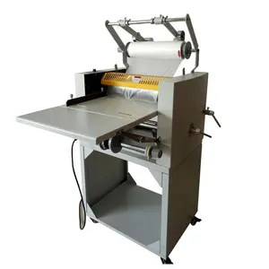 FM-380 Tunggal dan Ganda Sisi Kertas Roll Roll Laminator Laminaing Mesin