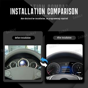 Pour Mercedes Benz Classe E W207 2010-2015, écran LCD de 12,3 pouces, tableau de bord, panneau cristallin, cockpit, compteur de vitesse, instrument - Product Image 2