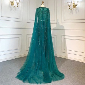 Abito <span class=keywords><strong>da</strong></span> Sera Lussuoso Dorato per Donne, Stile Moderno, Vestito <span class=keywords><strong>da</strong></span> Cerimonia Nuziale con Maniche Lunghe e Paillettes - Product Image 6