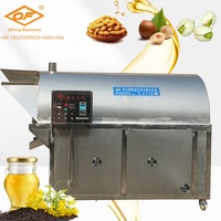 Machine de torréfaction d'huile d'arachide électromagnétique de protection de l'environnement intelligente pratique en vente