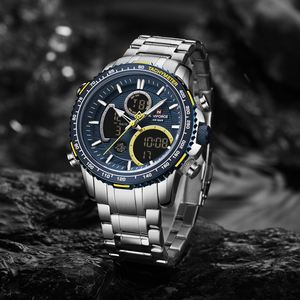 Reloj <span class=keywords><strong>NAVIFORCE</strong></span> 9182 para Hombre, el Mejor del Fabricante, Relojes Deportivos de Lujo, Reloj Masculino - Product Image 4