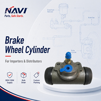 Cylindre de roue arrière NAVI 47550 pour système de frein à tambour Toyota, pièces de rechange hydrauliques, fournisseur en gros de pièces automobiles