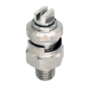 取り外し可能なフラットスプレージェットQJS 1/4 QSVV/QSU/QVV/QU/QLU SSクイックリリース組み合わせマイクロフラットファンノズル - Product Image 2