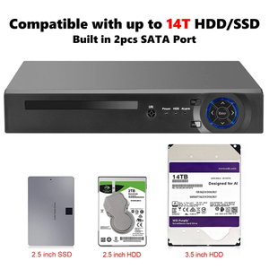 4k 8MP 16 kênh an ninh nhà Hệ thống <span class=keywords><strong>camera</strong></span> trong nhà/ngoài trời phát hiện khuôn mặt Bullet IP với on-vif NVR Kit PoE tương thích - Product Image 4