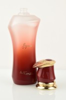 Vente en gros directe – Flacon de parfum de luxe tendance et sophistiqué de haute qualité – Modèle Byron en verre carré avec pompe