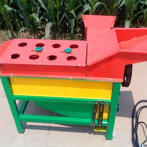 Vertical thresher machine Manual Maize soybean corn stripper electric corn sheller and thresher