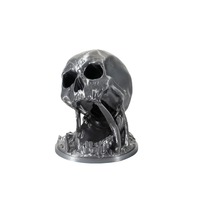 Tour à dés classique en PLA imprimé en 3D, motif squelettes, pour accessoires, cadeau et ensemble de dés, décoration d'Halloween, fantômes et squelettes