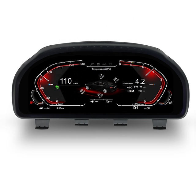 MEKEDE Digital Cluster  Virtual Screen  1920*720 Car  for 5 Series GT F07 F10/F11/F18 6 Series F06/F12/F137 Series F01/F02/F03
