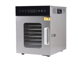 Giá tốt nhất 10 lớp quy mô nhỏ dehydrators thực phẩm thịt bò Jerky máy khử nước với điều khiển kỹ thuật số - Product Image 1