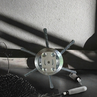 Tête de coupe en fil d'acier pour débroussailleuse électrique universelle de 1 pouce pour tondeuse à gazon