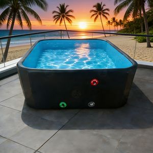 Piscina Inflable Sobre el Suelo, Bañera de Hielo para Adultos, <span class=keywords><strong>Piscinas</strong></span> Plegables con Tecnología Drop Stitch para Uso en Exteriores y Jardines, Suministro Directo de Fábrica China - Product Image 6