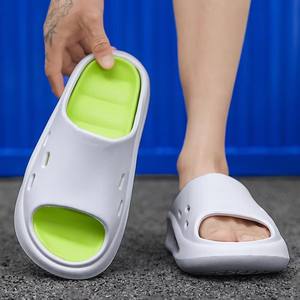 Sandalias BreezeStep de EVA Suaves e Impermeables, con Masaje, Suela Gruesa, Ligeras, Antideslizantes, para Playa, con Diseño a Cuadros Acolchado - Product Image 6