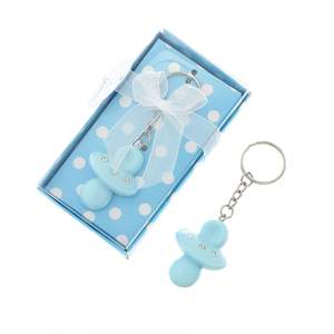 Llavero de Resina con Chupete de Bebé, Regalo de Cumpleaños, Personalizable con Logotipo, Recuerdos de Baby Shower - Product Image 5