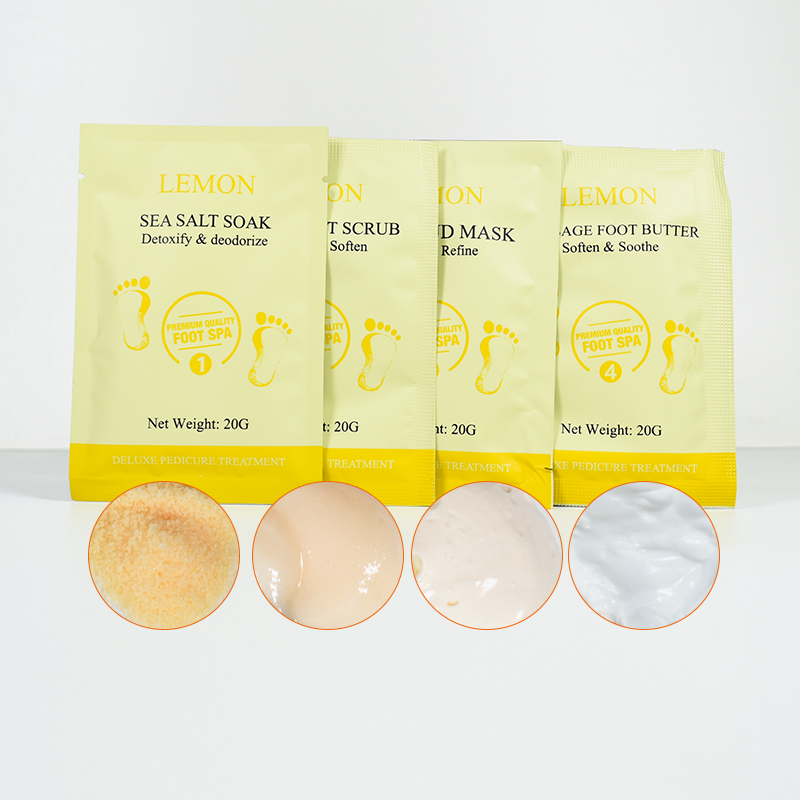 Citron 4 étape sucre Srcut Pedi Kit